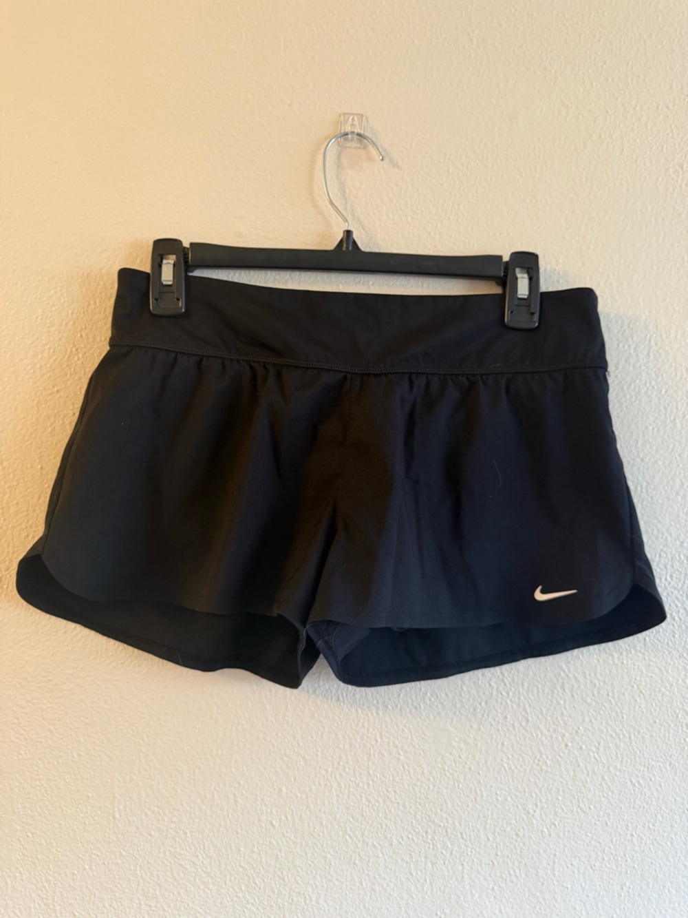 Nike Black Women's Running Shorts with Built-In Liner